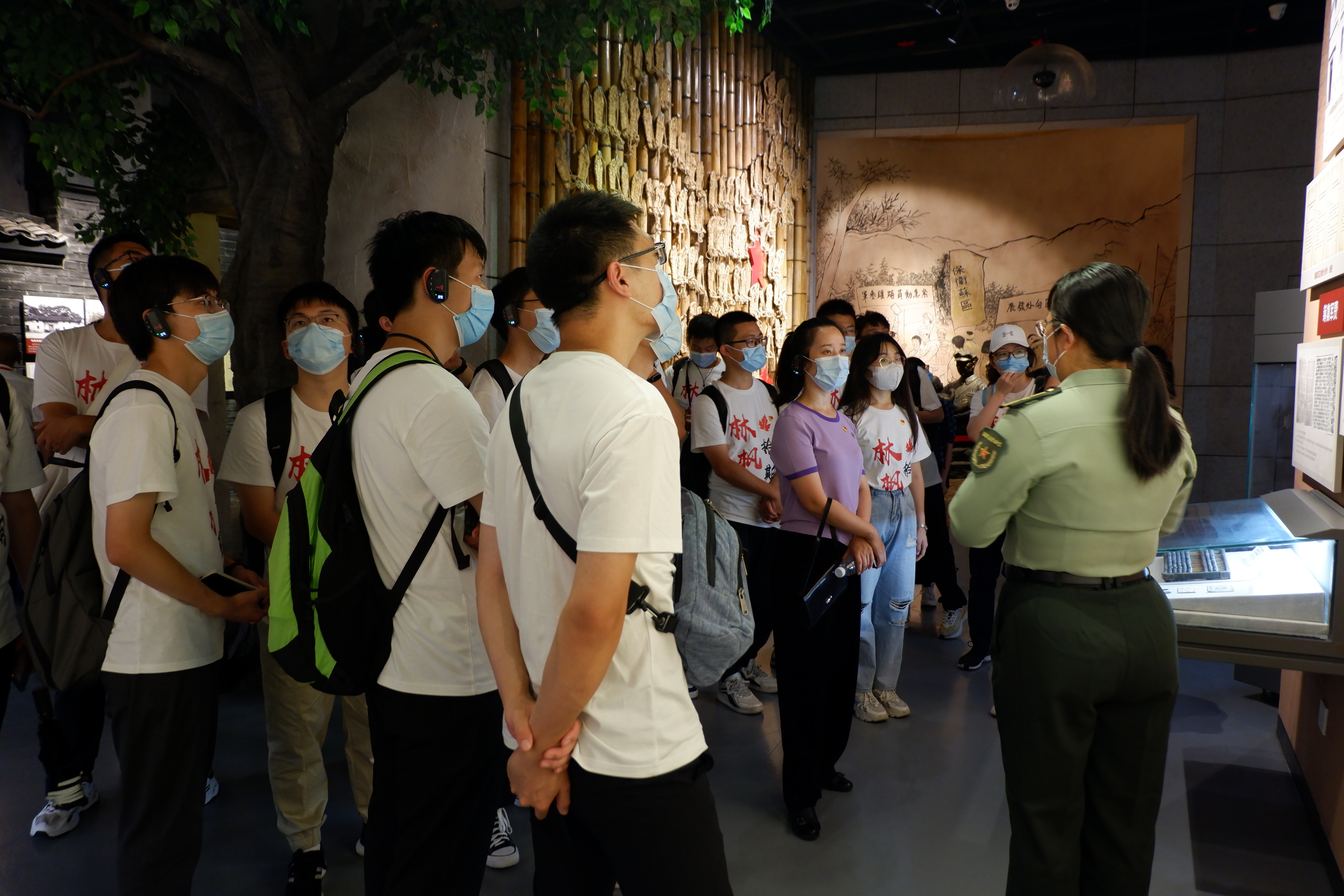 20220808-0814-mk手机注册“林枫计划”师生赴江西赣县区调研实践-马小涵摄-支队师生参观中央红军长征出发纪念馆.JPG