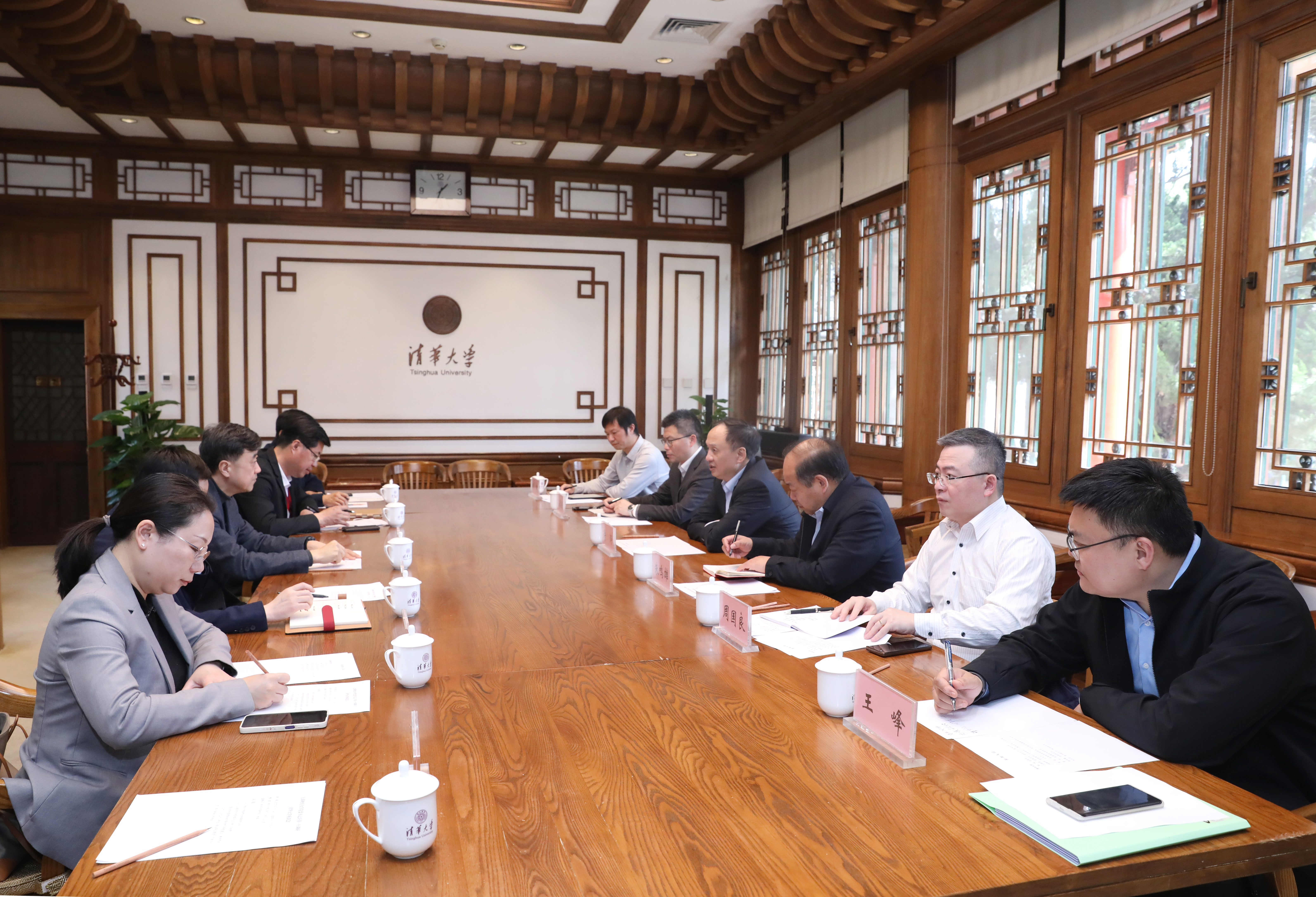 20230314-上海财经党委书记许涛一行调研mk手机注册-石加东-现场照片 (57).JPG